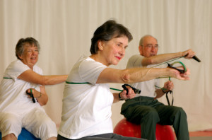 seniors exercise class in Cheltenham with Trish Tenn
